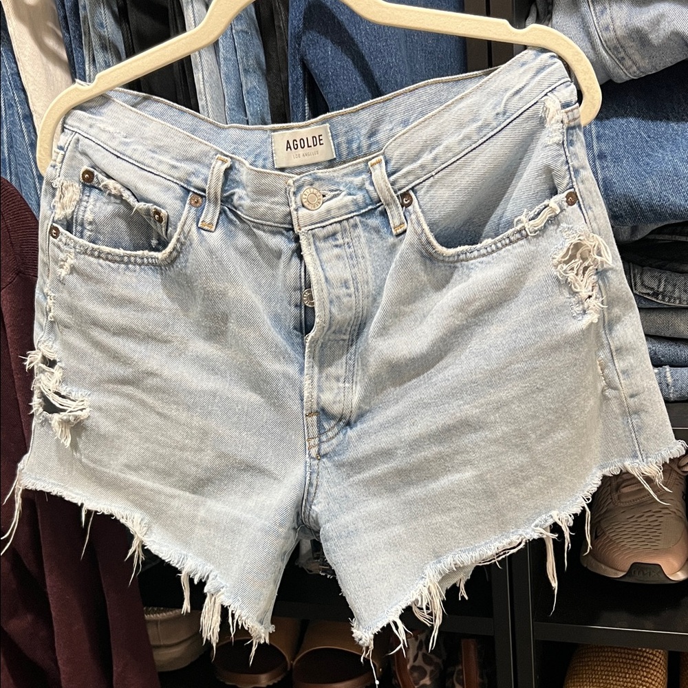 AGOLDE Parker long shorts